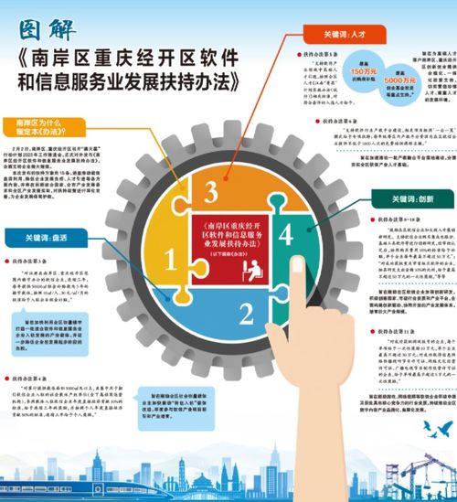 图解《南岸区、重庆经开区软件和信息服务业发展扶持办法》 赋能信息咨询，共筑数字未来